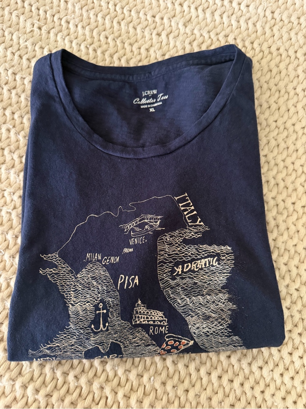 J. Crew Collectors Tee size XL - Picture 9 of 9